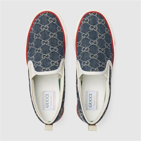 gucci black slip on shoes